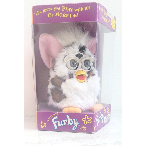 FURBY SNOW LEOPARD BROWN SPOTS 1999 Model 70-800 - Picture 2 of 10